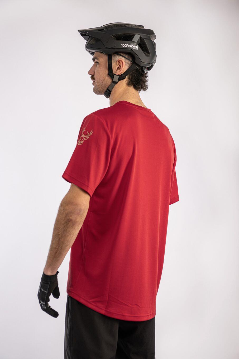 Maillot de manga corta Animoz Raw Red, hombre 3/7