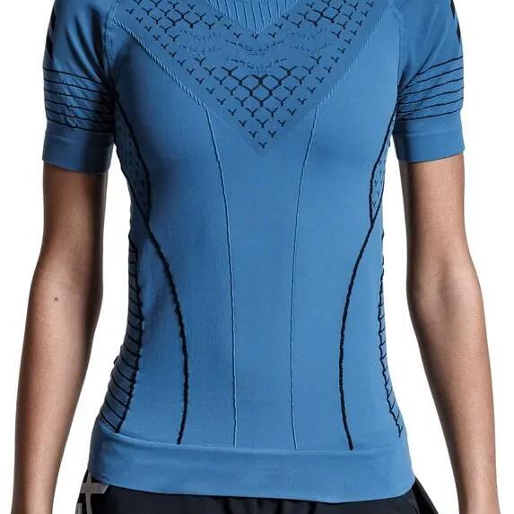 X-Bionic Twyce Race short sleeve jersey Blue/Black Women