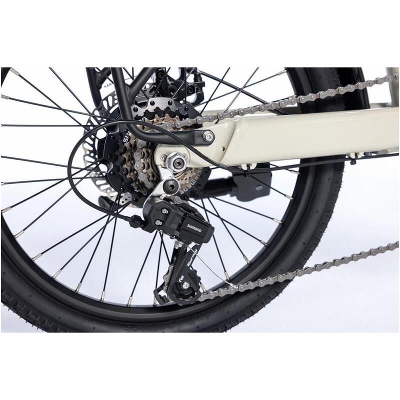 Bicicletă electrică pliabilă FOLD-e 20", autonomie de până la 60 km
