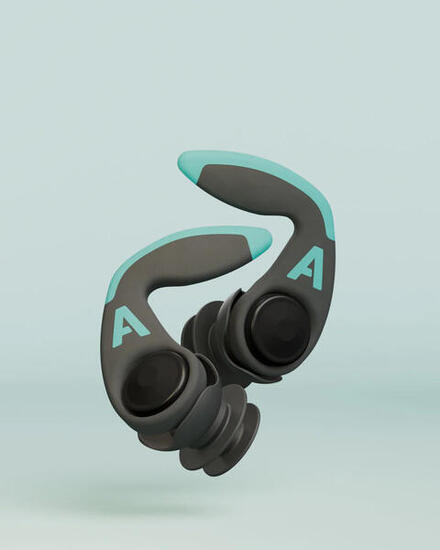 Bouchons d'oreilles sports nautiques adulte réutilisables hydrofuges - Alpine