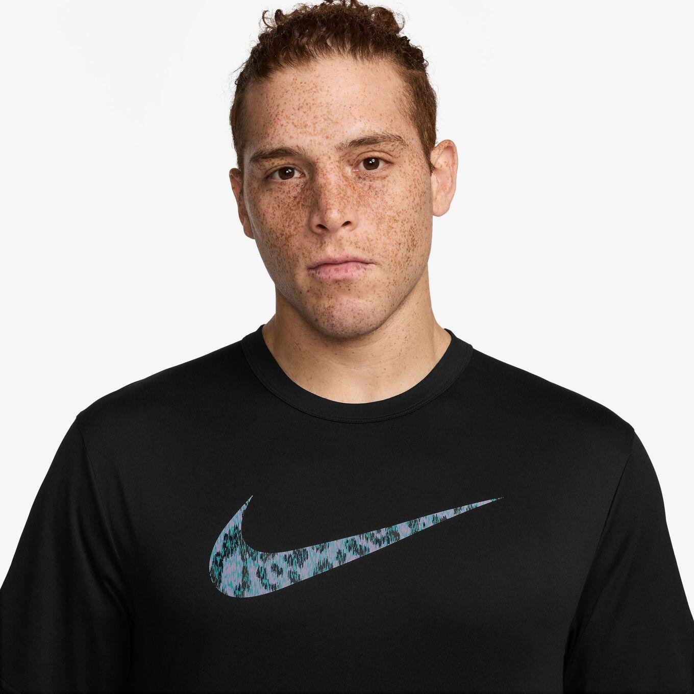 T-Shirt Running Nike Dri-Fit UV Hyverse Noir Homme 3/3