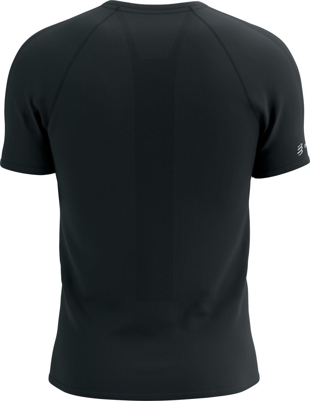 Compressport Trail Racing Jersey met korte mouwen Zwart Heren 2/4