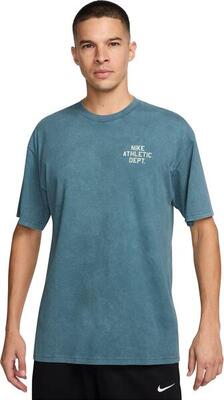 Heren nike train gym culture blauw t-shirt