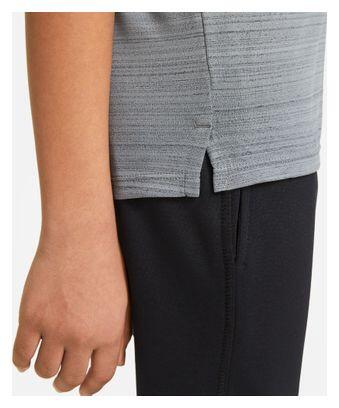Maillot de manga corta Nike Dri-Fit Miler Gris Niño 7/7