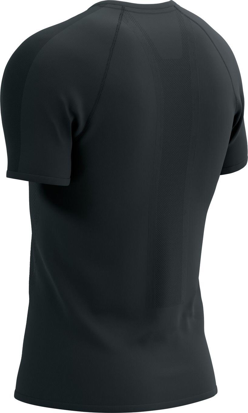 Compressport Trail Racing Jersey met korte mouwen Zwart Heren 4/4