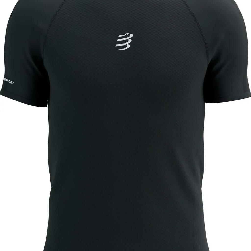 Compressport Trail Racing Black Men's short sleeve jersey