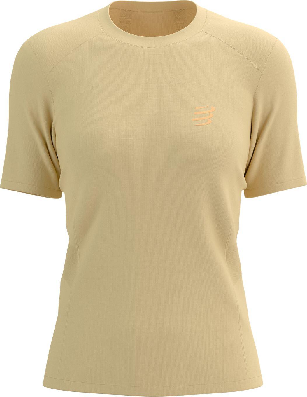 T-Shirt Running Compressport Performance Jaune Femme 5/6