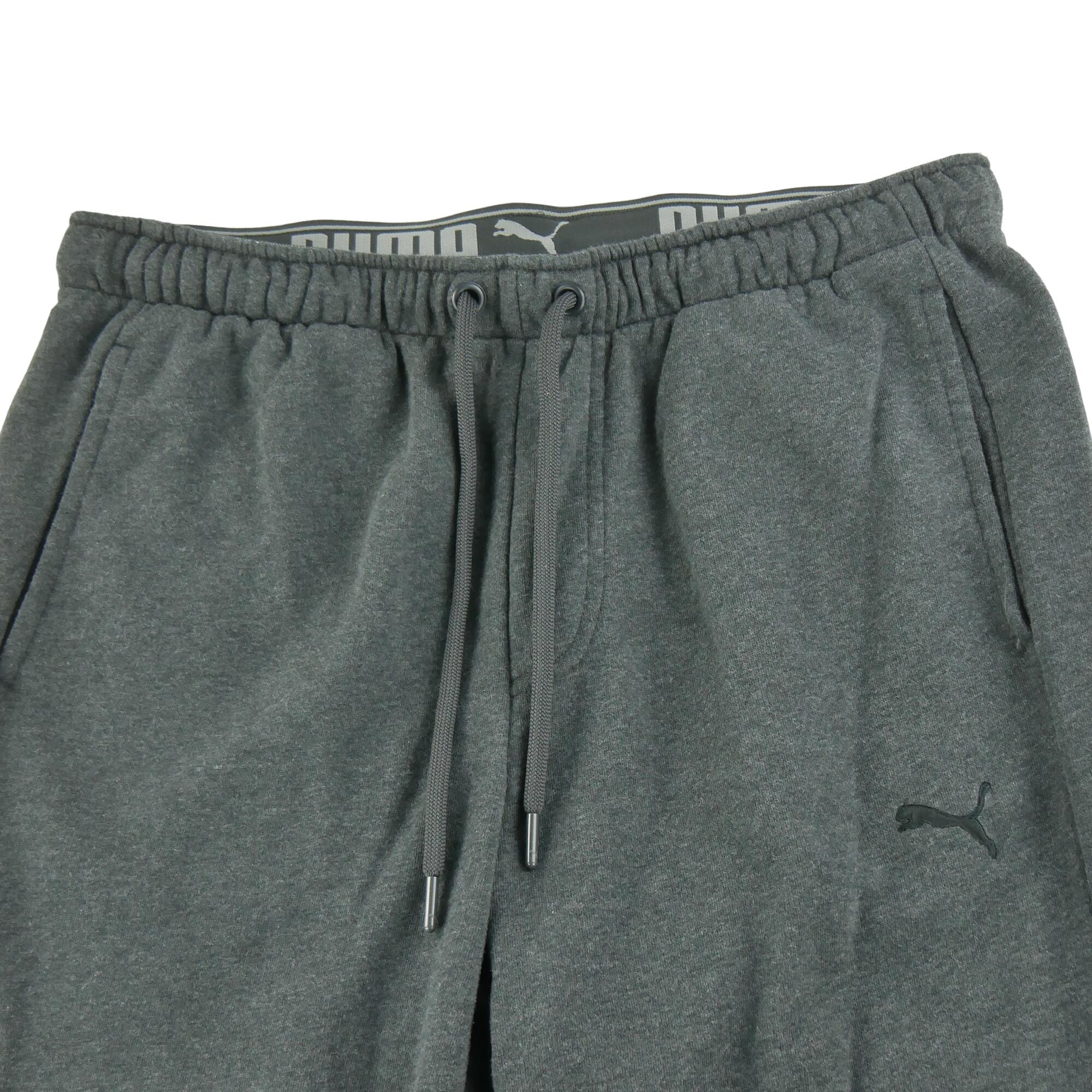 Segunda vida - Calça de sweatshirt masculina cinza Puma - Em bom estado 3/6