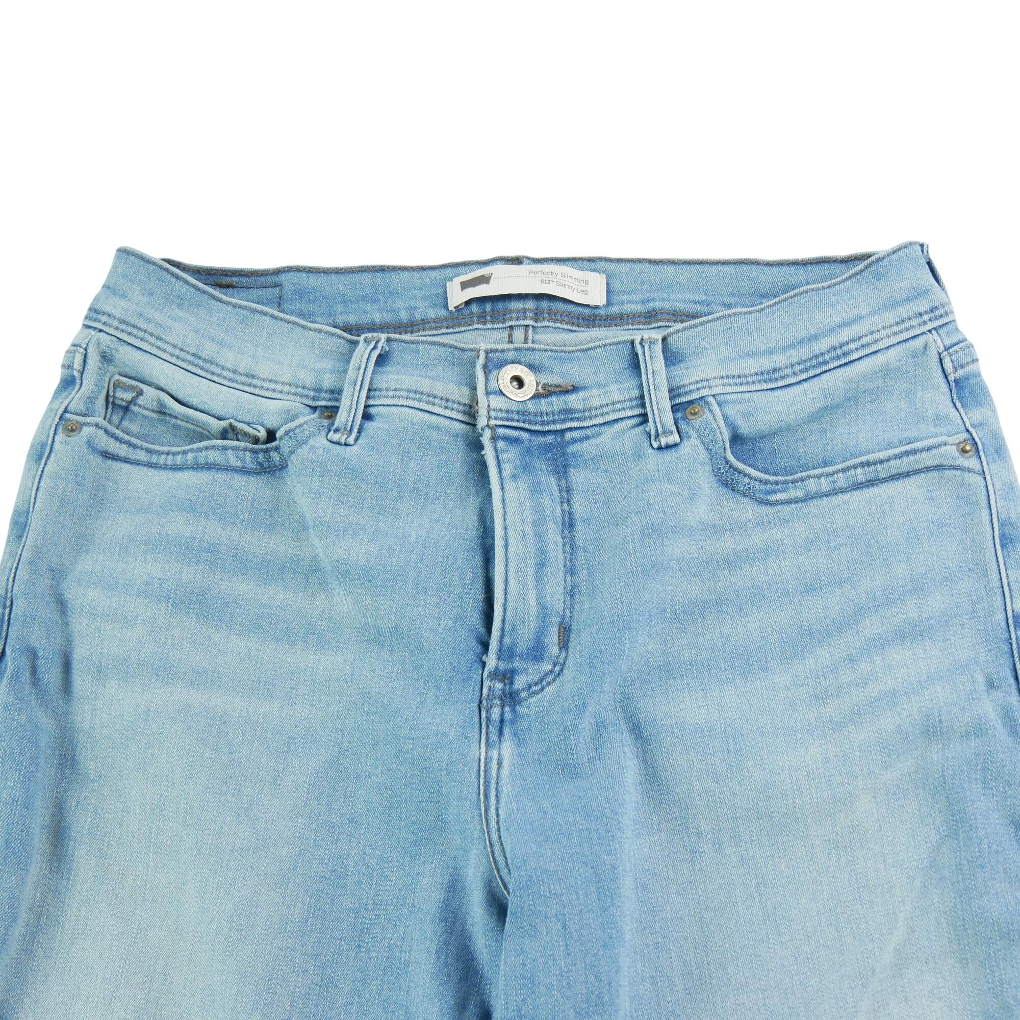 Tweedehands - Jeans Dames Levi Strauss 512 Lichtblauw - Als nieuw 3/7