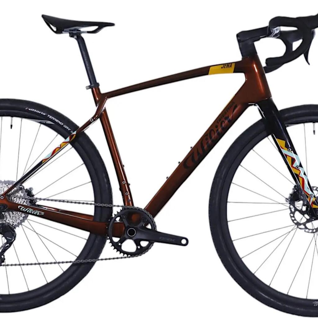 Wilier Triestina Jena Gravel Bike Shimano GRX 11S 700 mm Patterned Bronze 2024