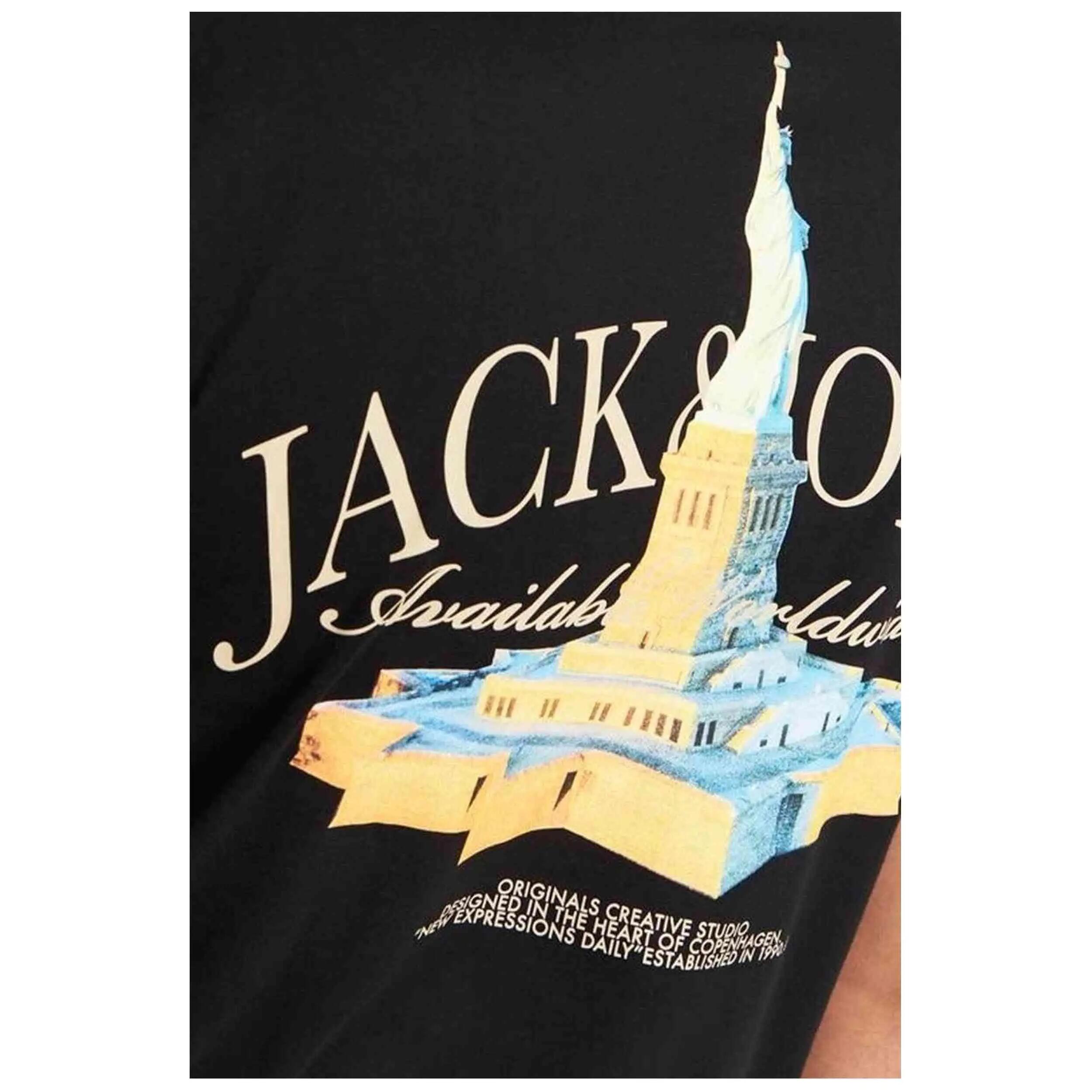 T-shirt Jack&Jones modelo JORBOSTON PHOTO TEE SS CREW NE para homem 3/3