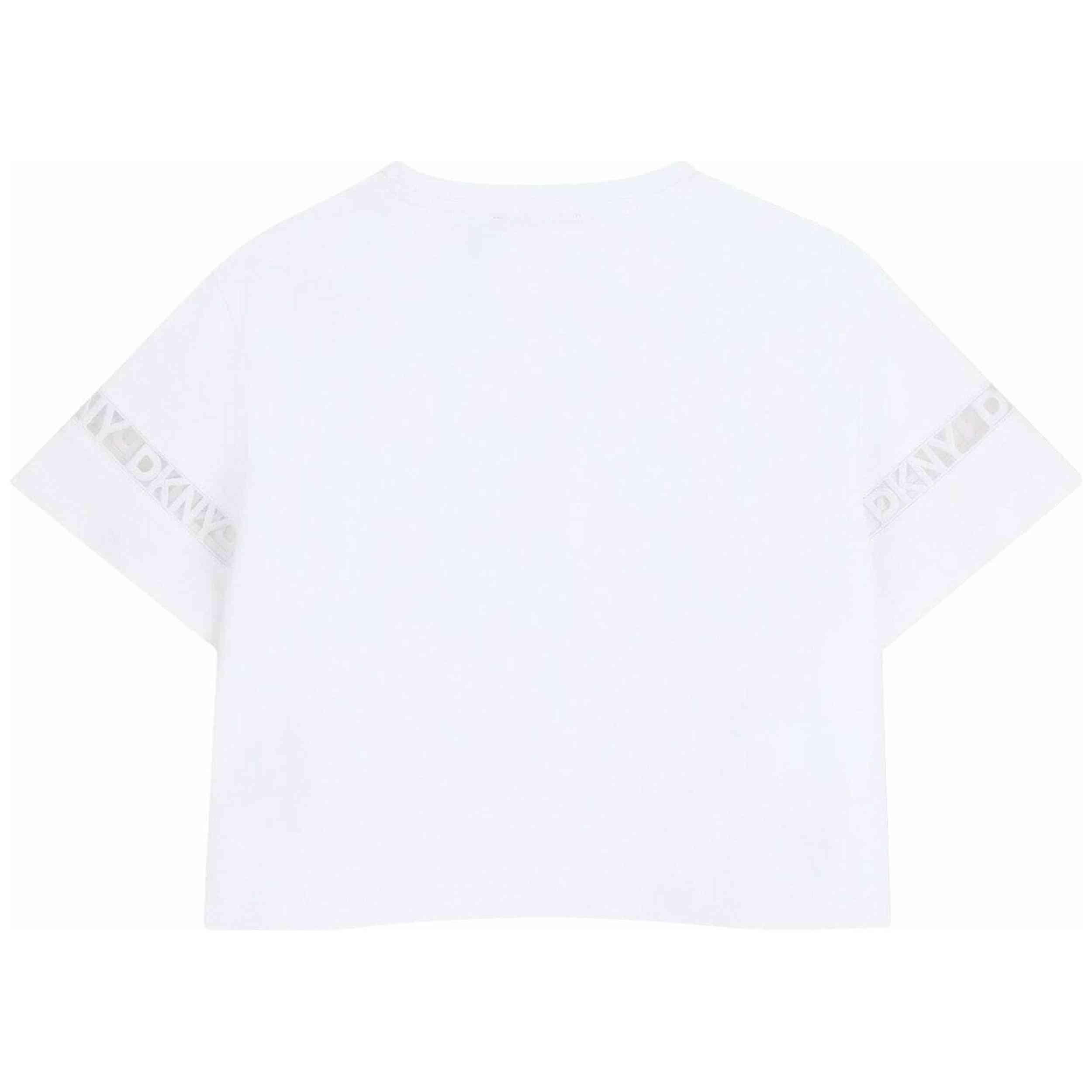 Kurzarmshirt Dkny Modell D62623-10P für mädchen 3/4