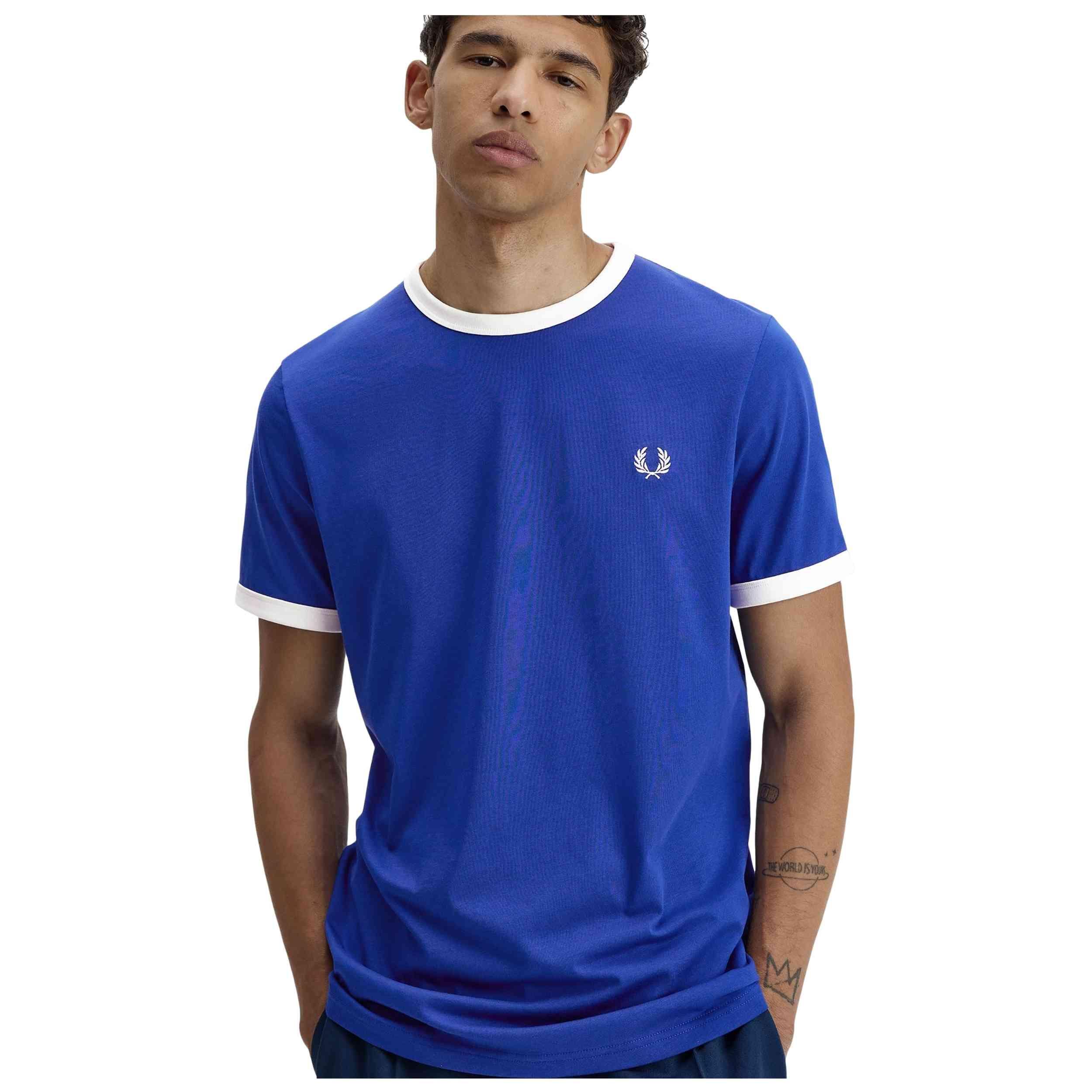 T-shirt Fred perry modèle M3519-99A-S pour homme 5/5