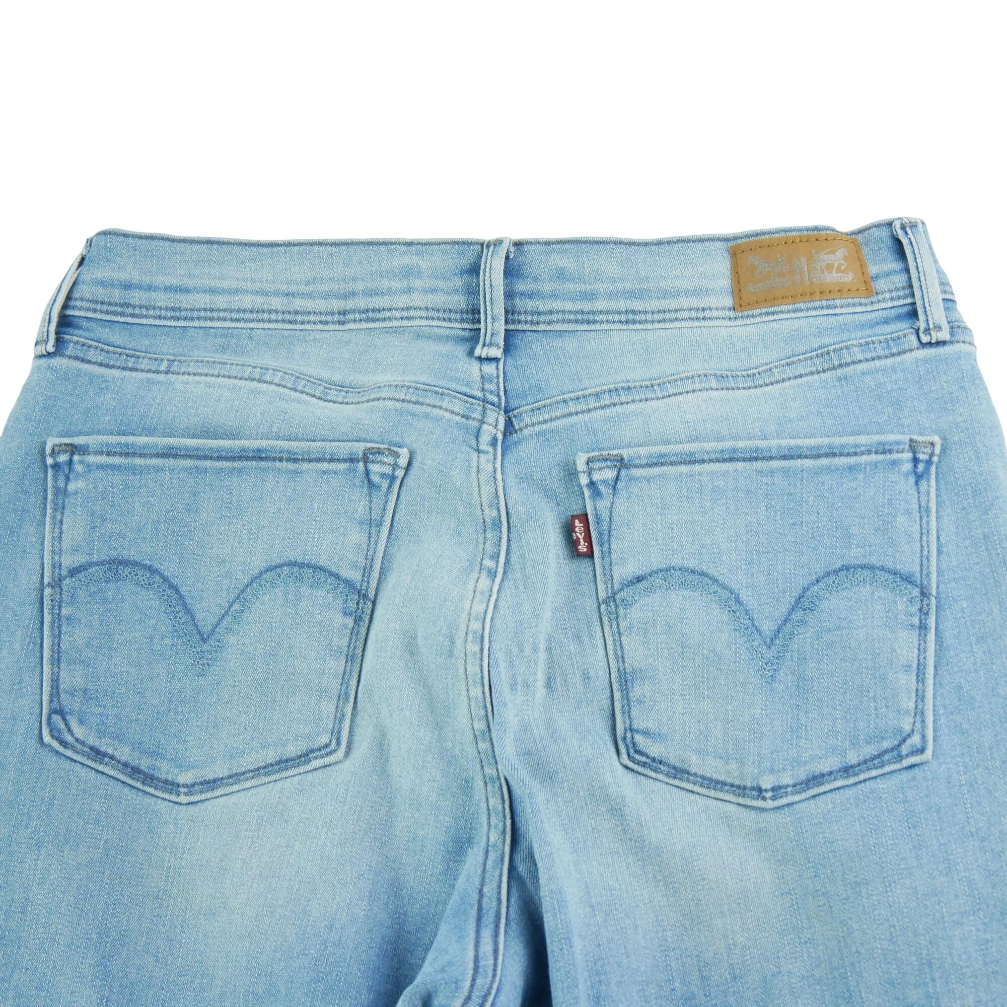 Tweedehands - Jeans Dames Levi Strauss 512 Lichtblauw - Als nieuw 4/7