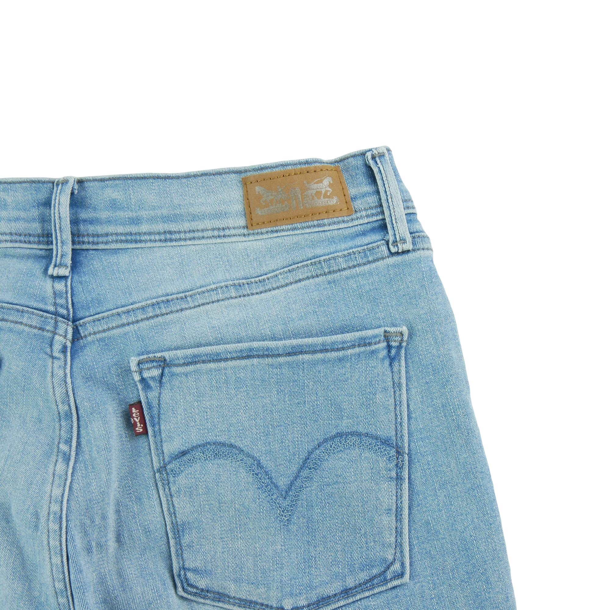 Tweedehands - Jeans Dames Levi Strauss 512 Lichtblauw - Als nieuw 6/7