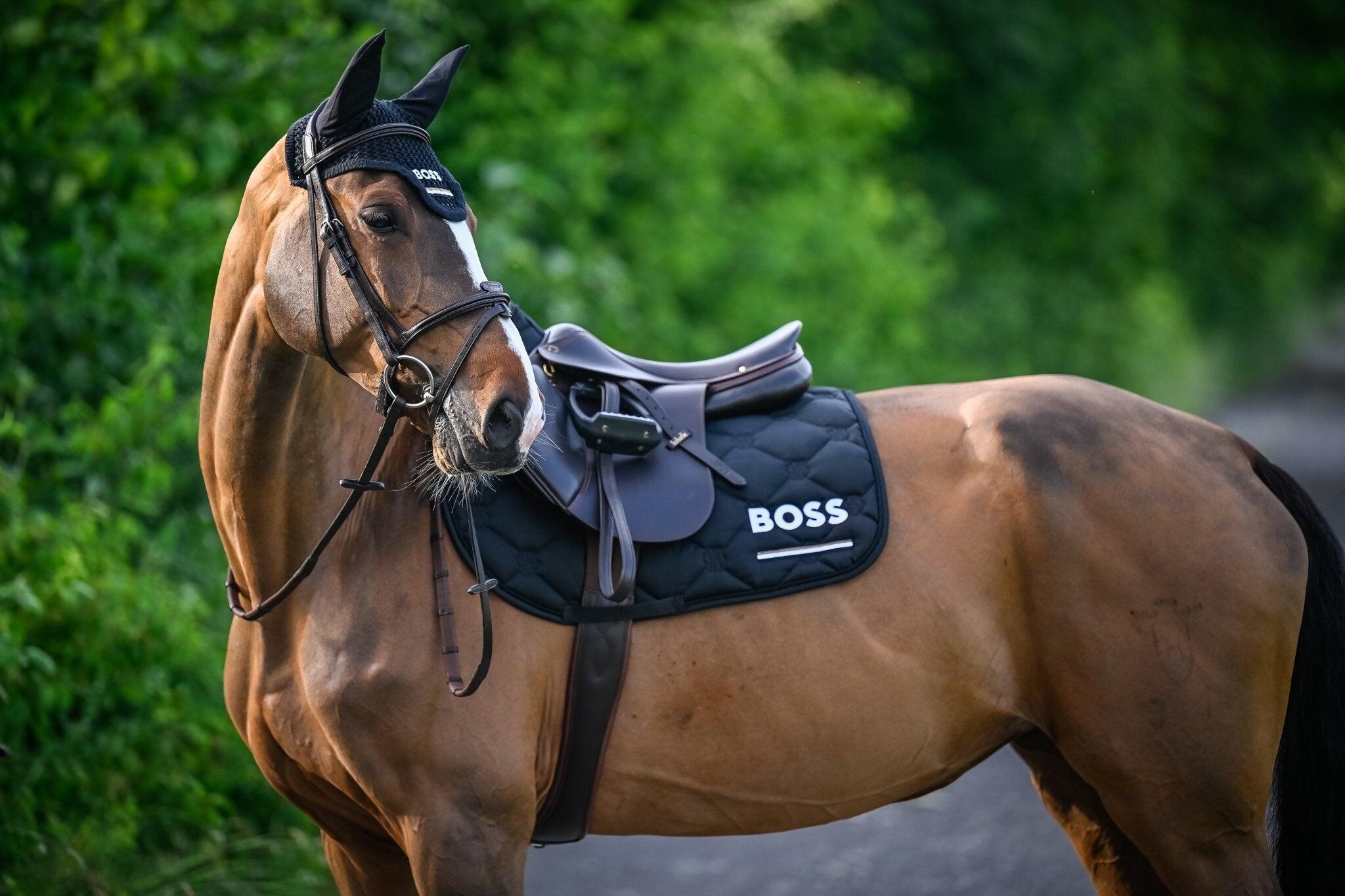 Boss Equestrian Cheltenham Jump Zadeldek Zwart - 7/7