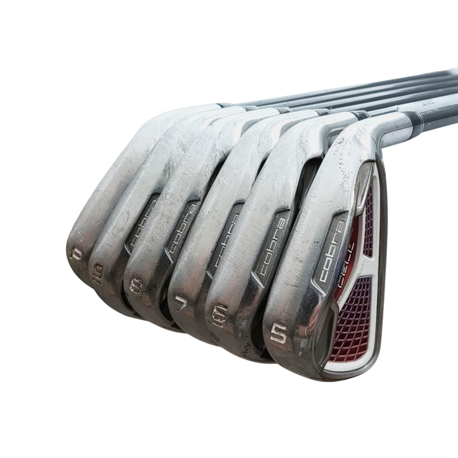 Cobra AMP Cell IJzerset / 5-PW / Flex Regular / Grafiet 3/7