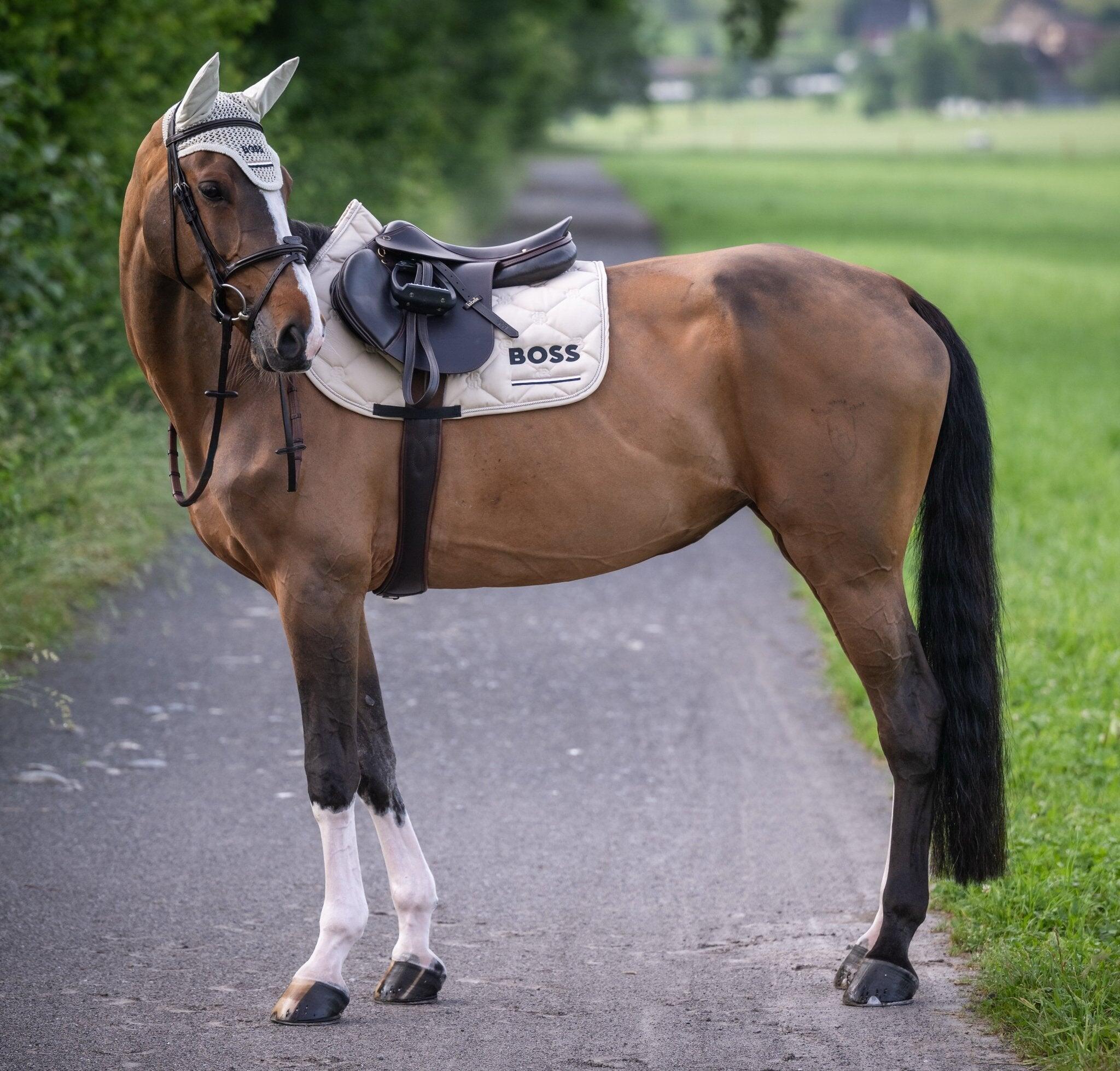 Boss Equestrian Cheltenham Jump Zadeldek Zwart - 5/7