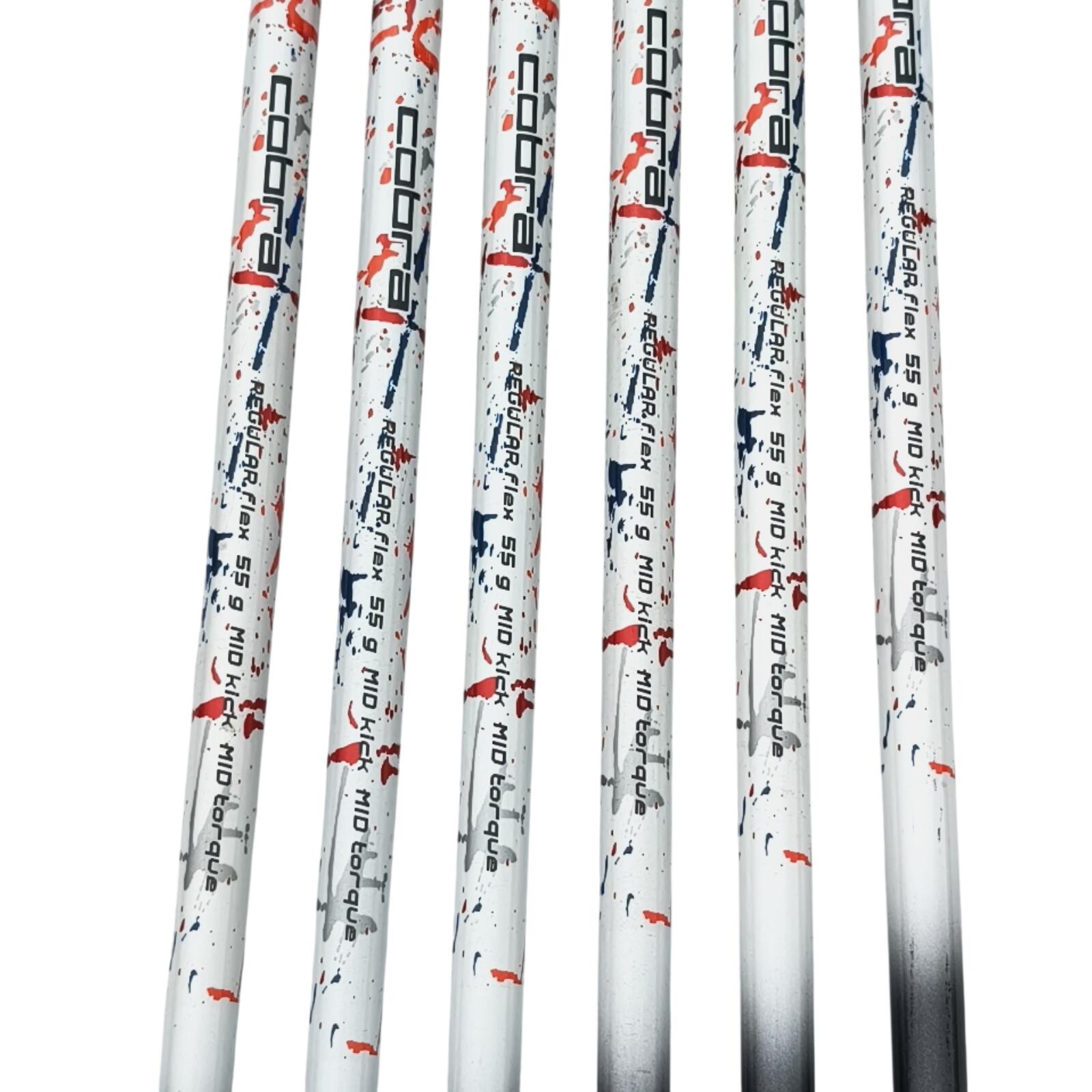 Cobra AMP Cell IJzerset / 5-PW / Flex Regular / Grafiet 4/7