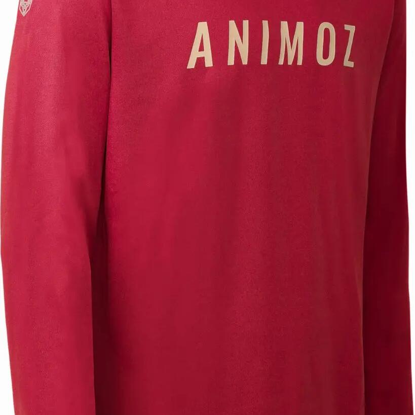 Men's Animoz Raw Red long-sleeved jersey
