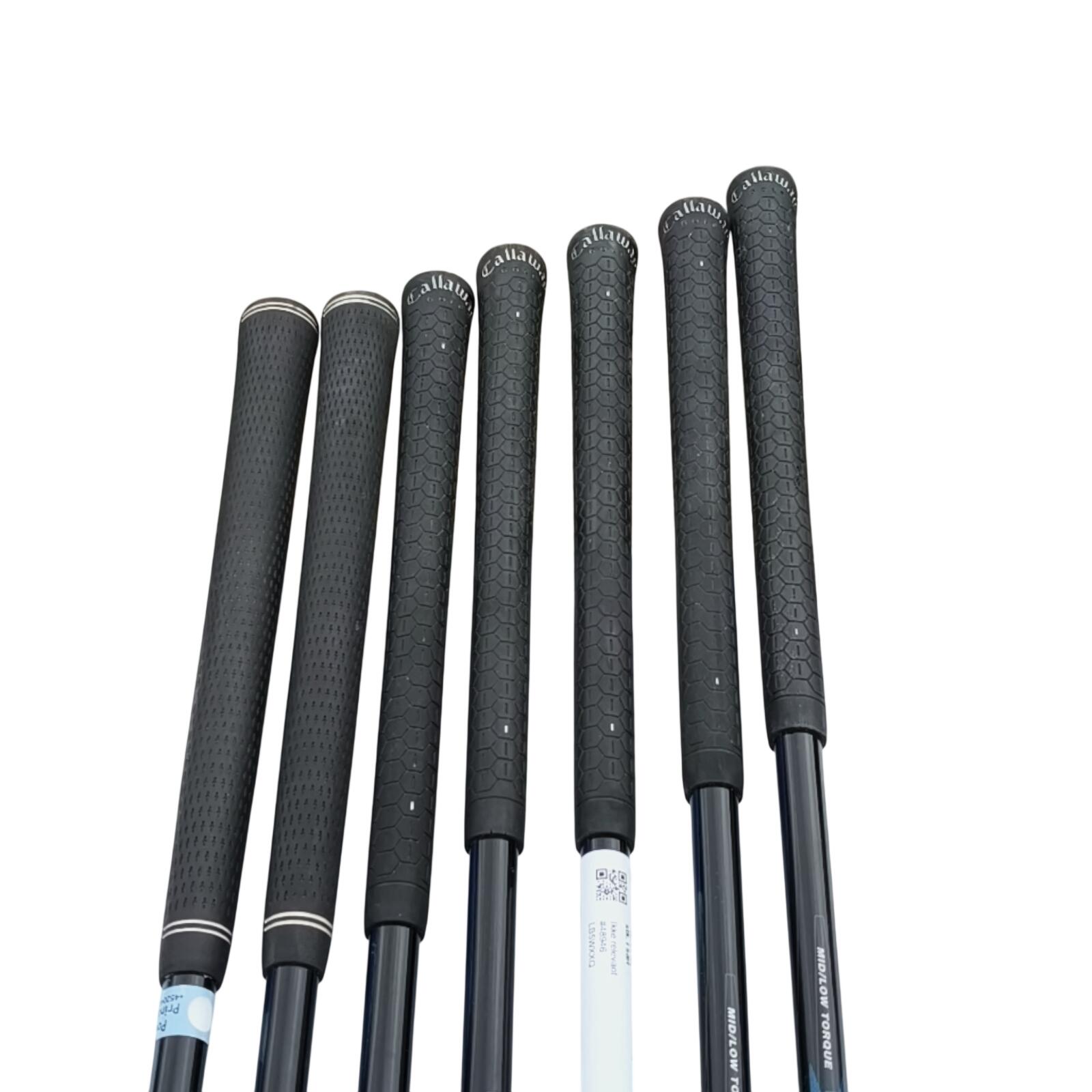 Callaway X20 IJzerset / 5-PW+SW / Flex Regular / Grafiet 5/7