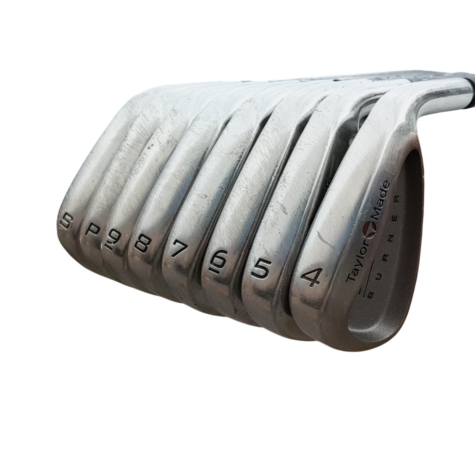 TaylorMade Burner Supersteel IJzerset / 4-PW+SW / Flex Regular / Grafiet 3/7