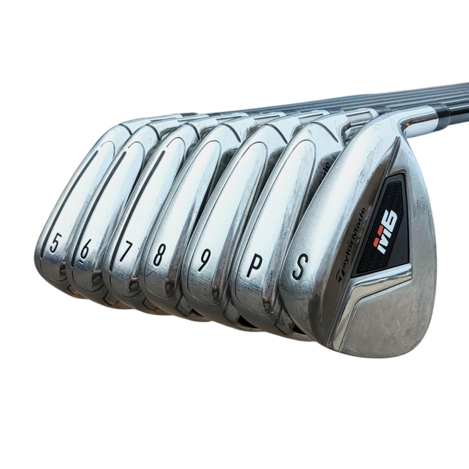 TaylorMade M6 IJzerset / 5-PW+SW / Flex A-flex / Grafiet 3/7