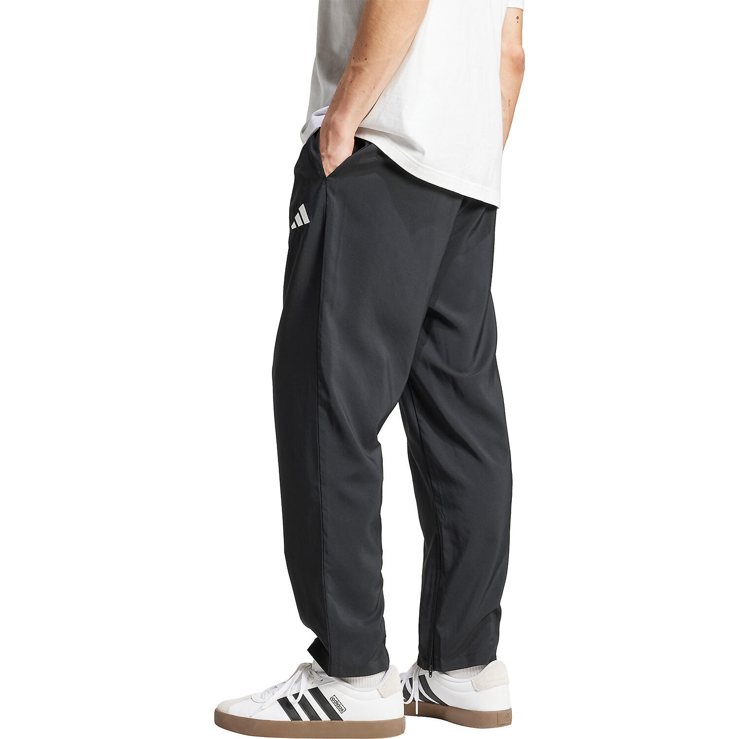 Calças de jogging com bainha aberta adidas Essentials Small Logo Stanford 3/6