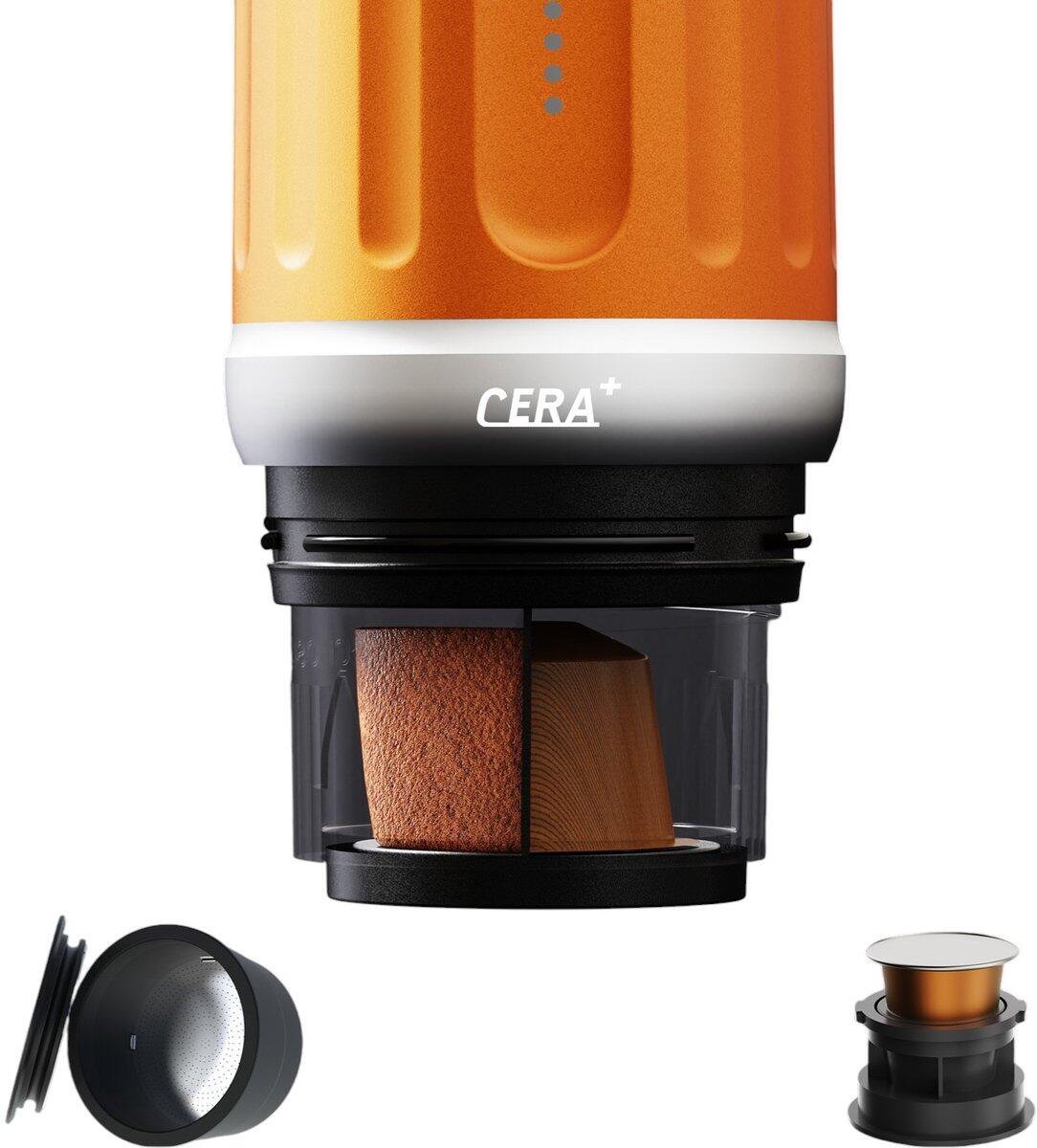Cerapresso Draagbare Espressomachine voor Camping & Reizen 20 Bar USB-C 3/5
