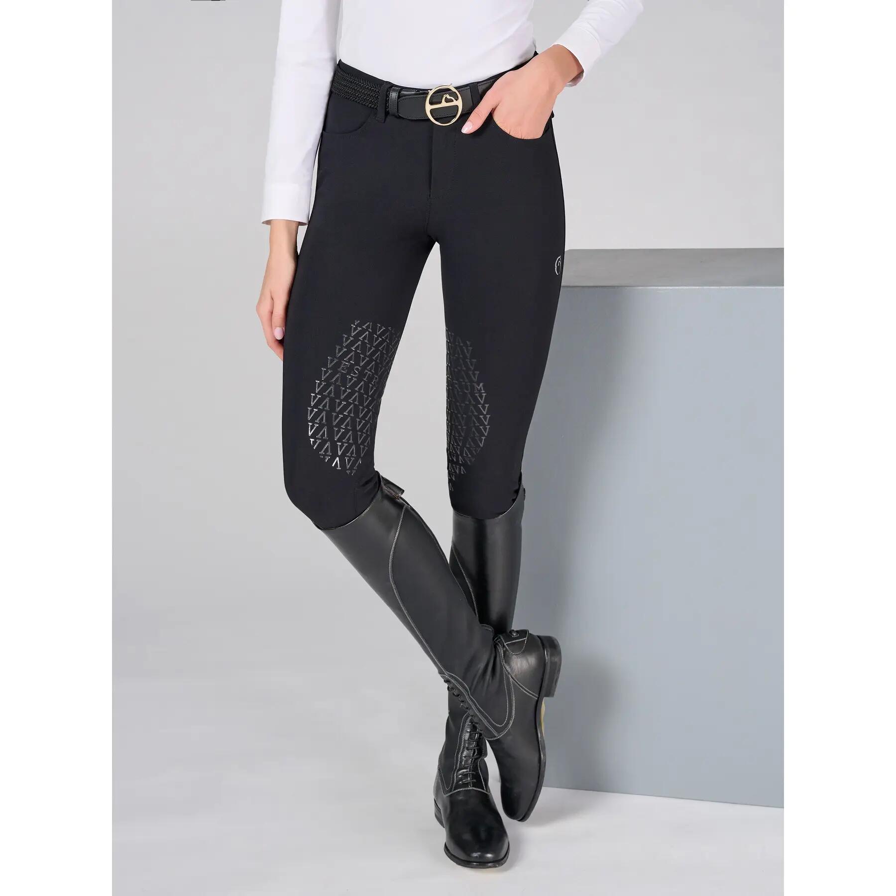 Pantalon mid grip équitation femme Vestrum Lazise 2/5