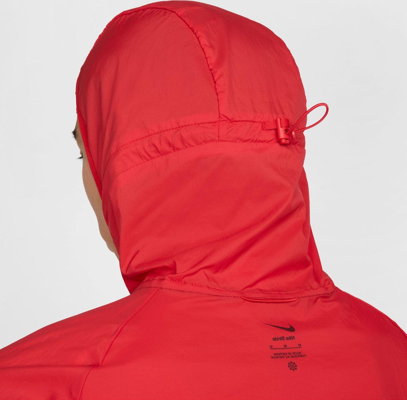 Casaco corta-vento Nike Stride vermelho para homem 5/7