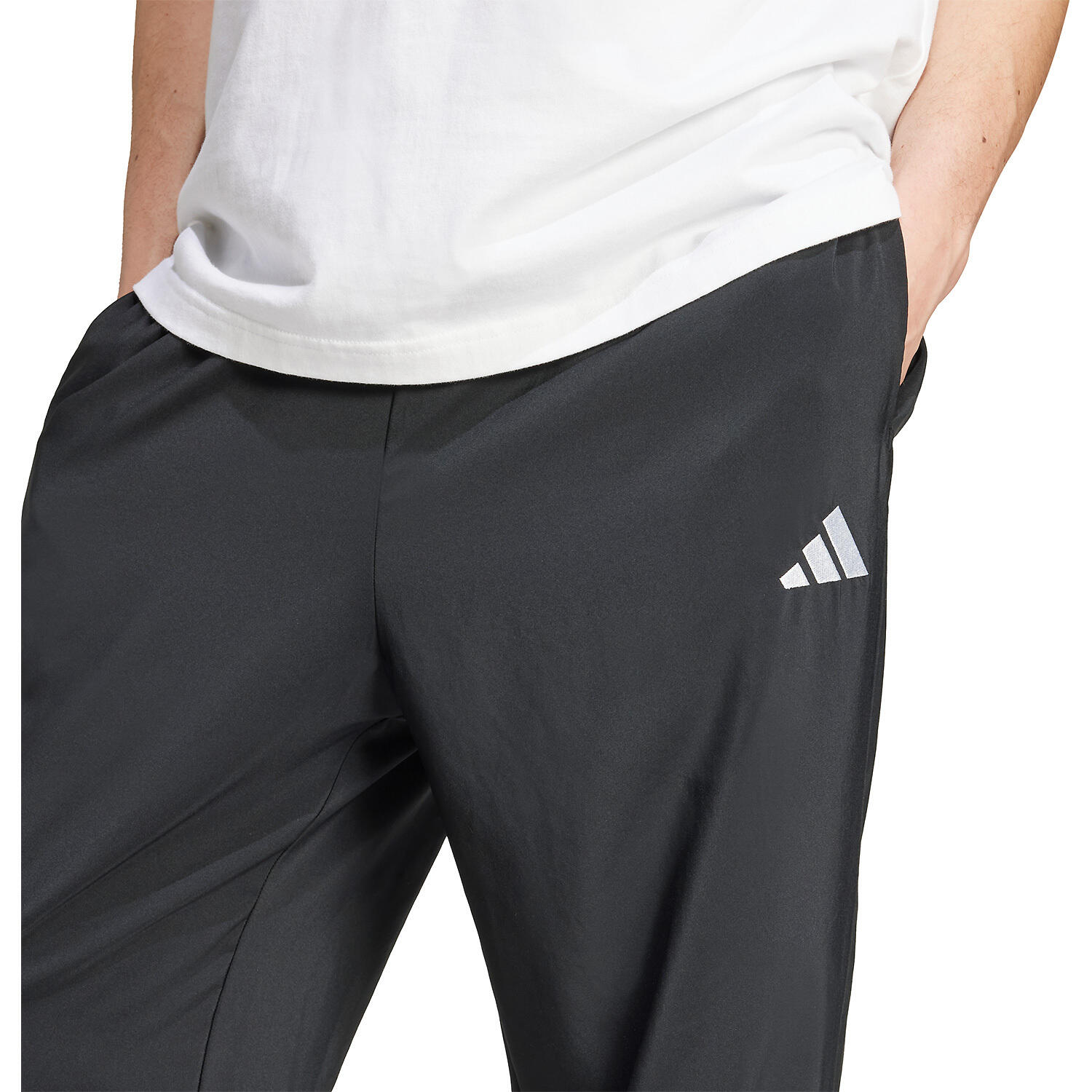 Calças de jogging com bainha aberta adidas Essentials Small Logo Stanford 4/6