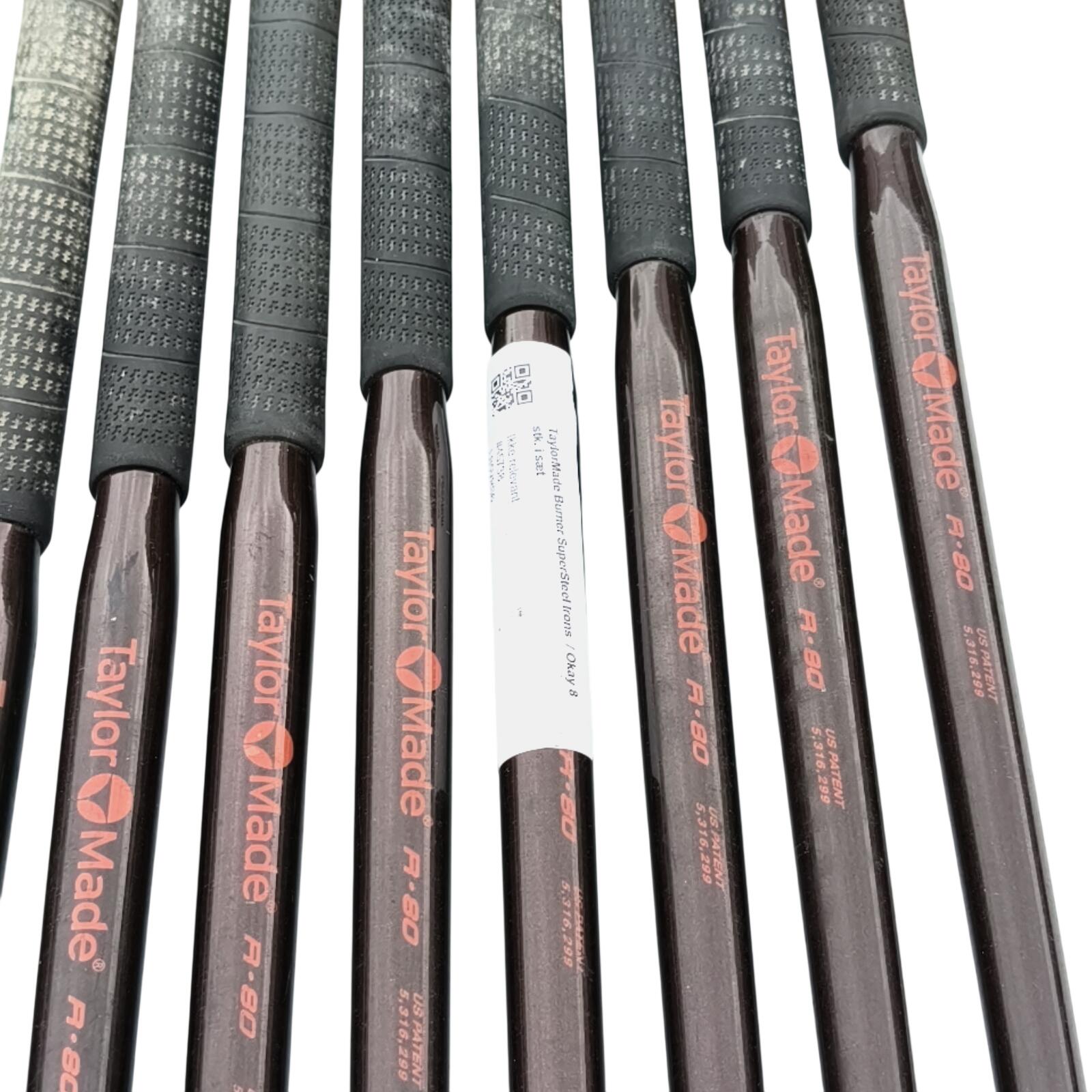 TaylorMade Burner Supersteel IJzerset / 4-PW+SW / Flex Regular / Grafiet 4/7