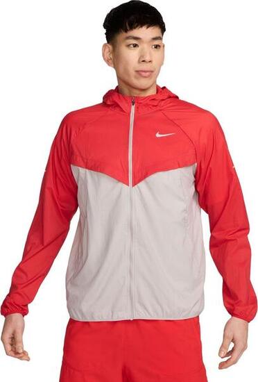 Veste Coupe-Vent Nike Stride Rouge Homme