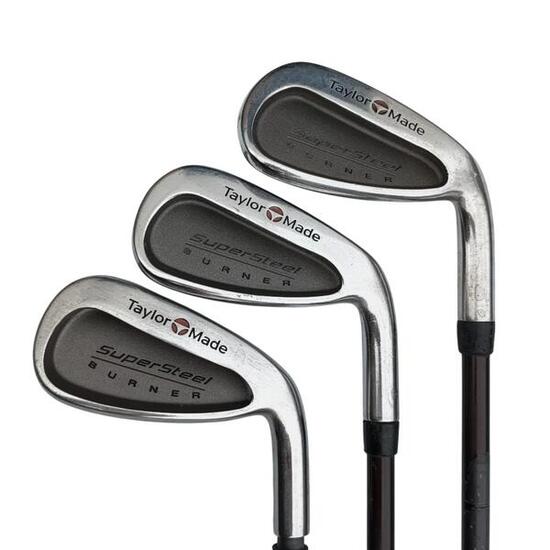 TaylorMade Burner Supersteel Série de fers / 4-PW+SW / Flex Regular / Graphite