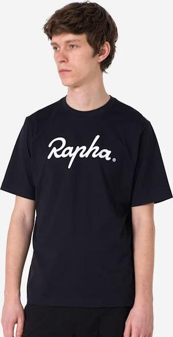 T-Shirt Rapha Coton Large Logo Noir/Blanc 3/7