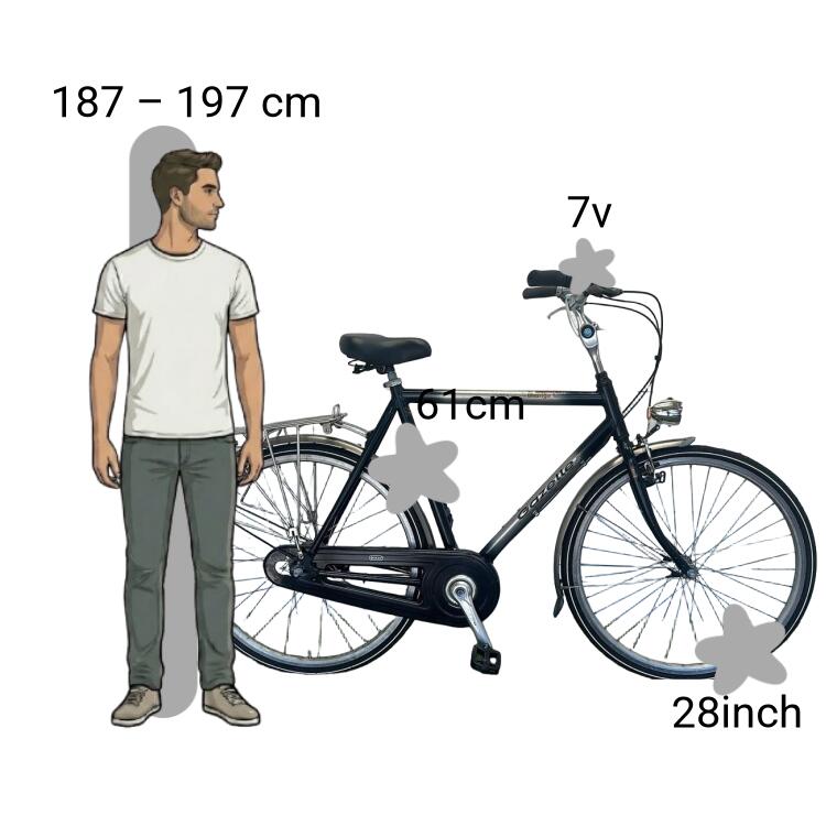 Vélo d’occasion Gazelle Orange 2/4