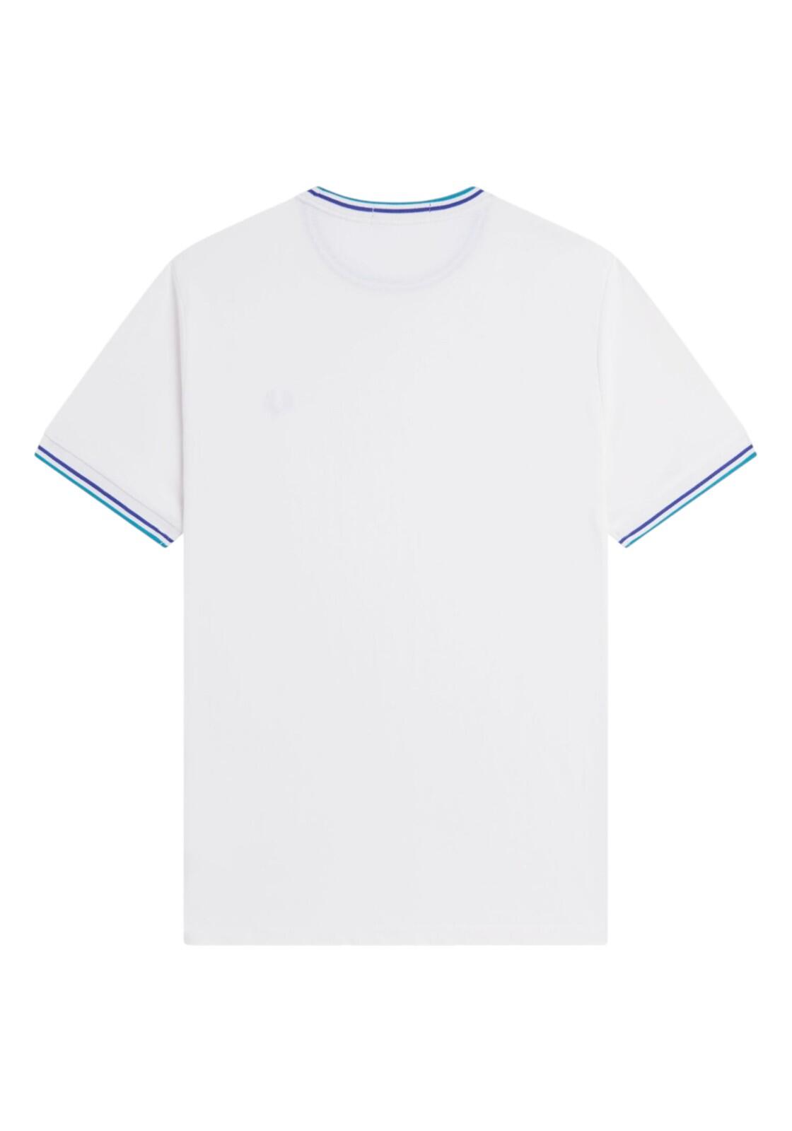 T-shirt Fred perry modèle Twin Tipped T-Shirt pour homme 2/4