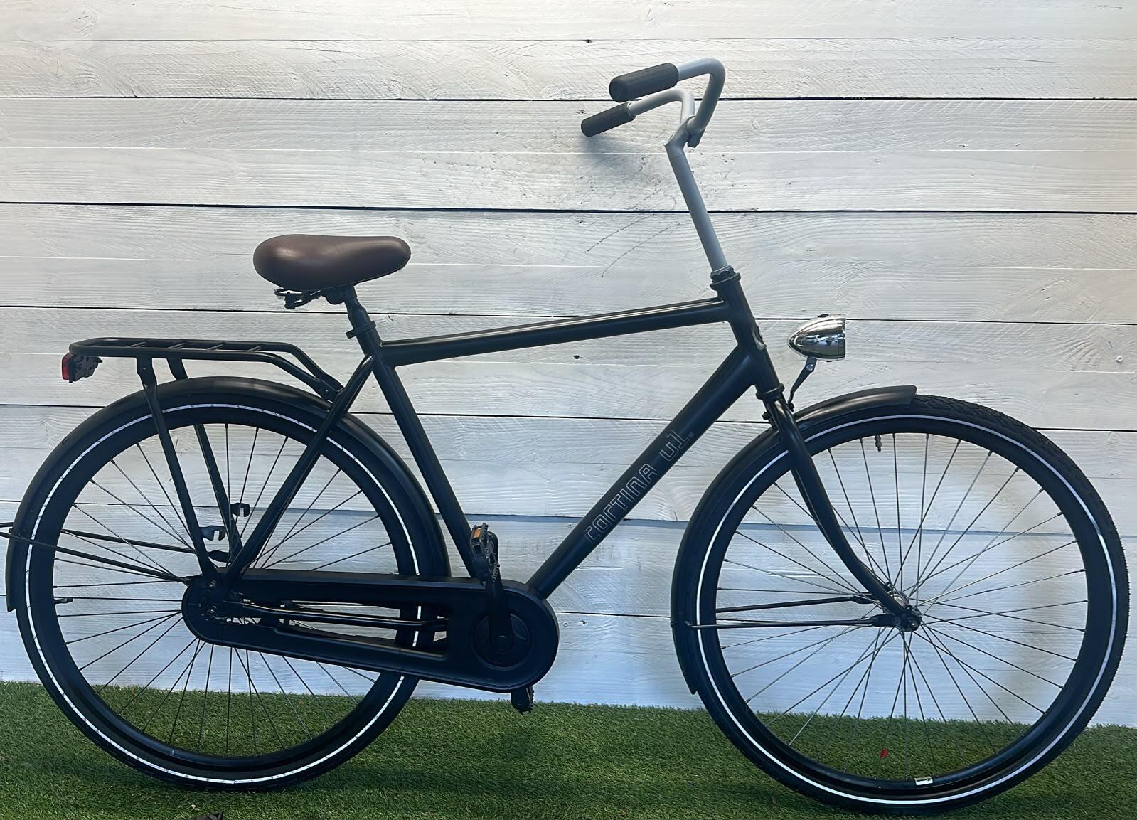 Cortina stadsfiets 57 cm, zwart, 28" - gereviseerd 2/3