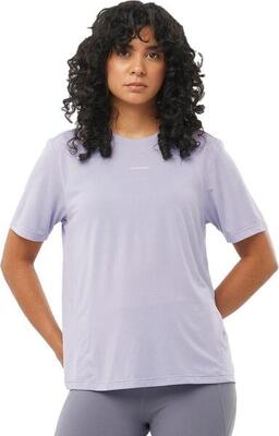 Salomon shkout core jersey met korte mouwen blauw dames