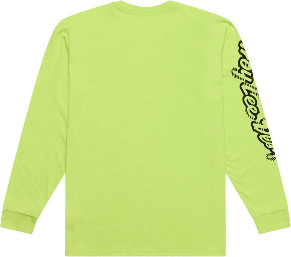 T-Shirt Manches Longues Troy Lee Designs Peace Out Jaune 2/5