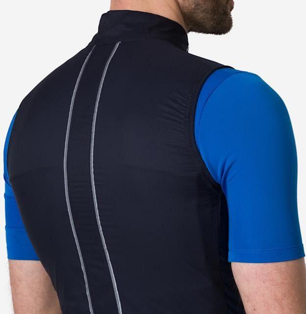Gilet Homme Rapha Brevet Element Bleu Foncé/Blanc 4/7
