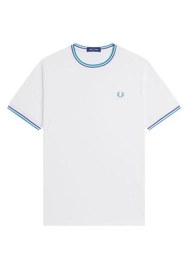 T-shirt Fred perry modèle Twin Tipped T-Shirt pour homme