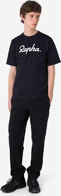 T-Shirt Rapha Coton Large Logo Noir/Blanc 4/7