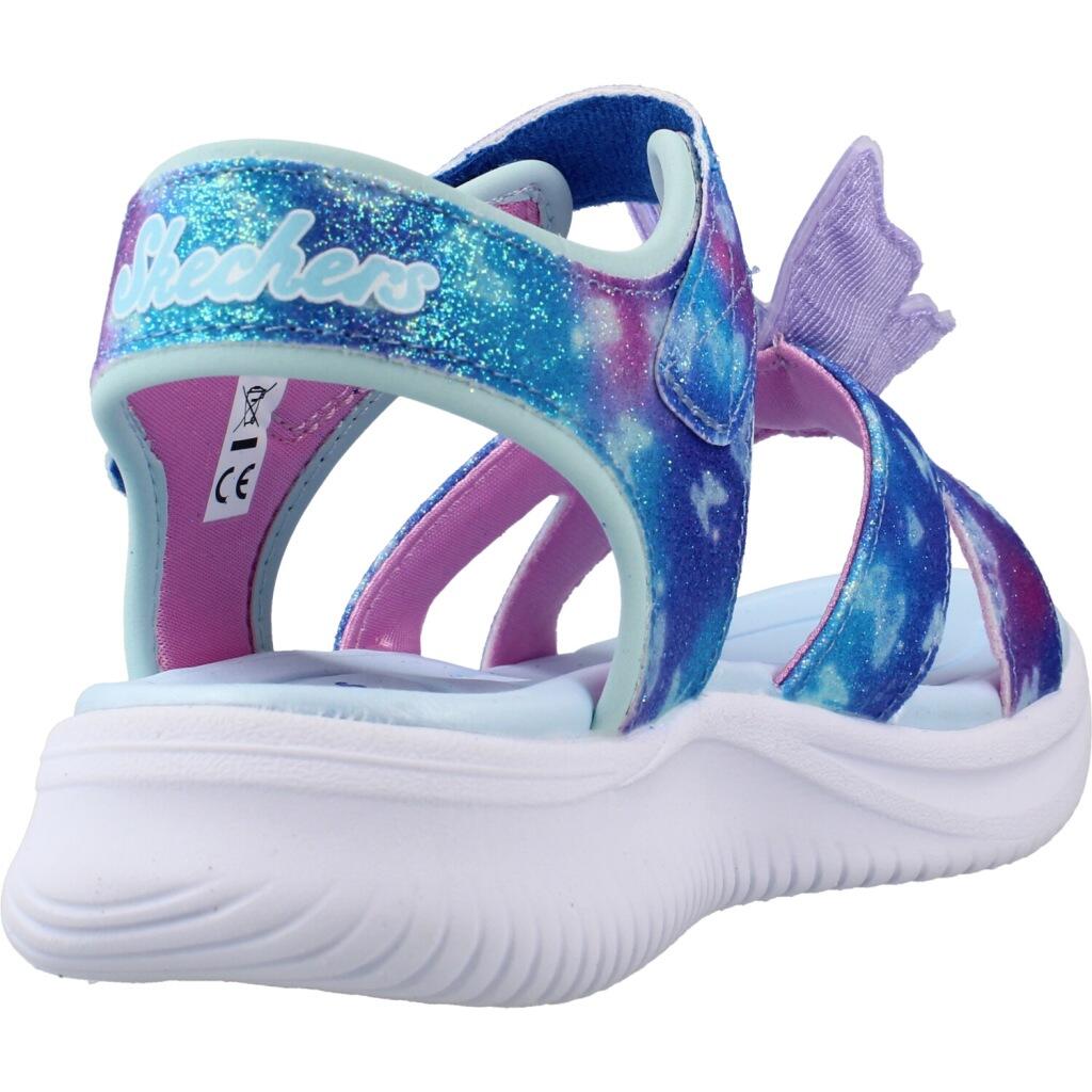 Sandały SKECHERS 303109L Niebieski 3/5
