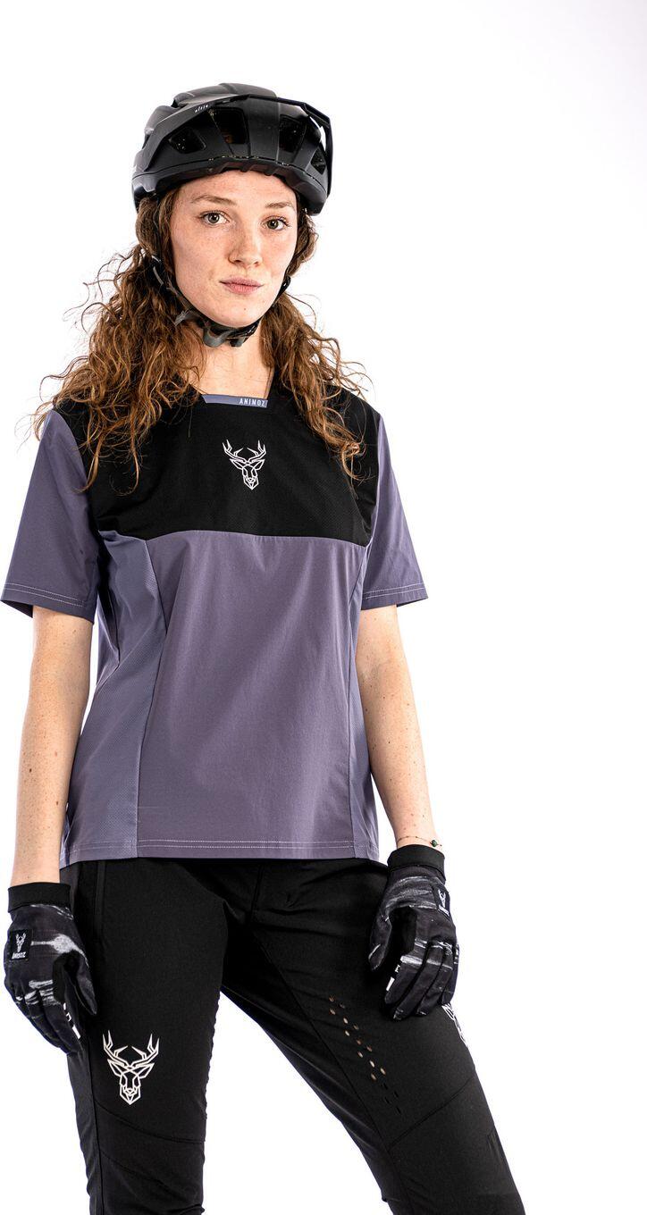 Camiseta de manga corta Animoz Pure violeta para mujer 1/3