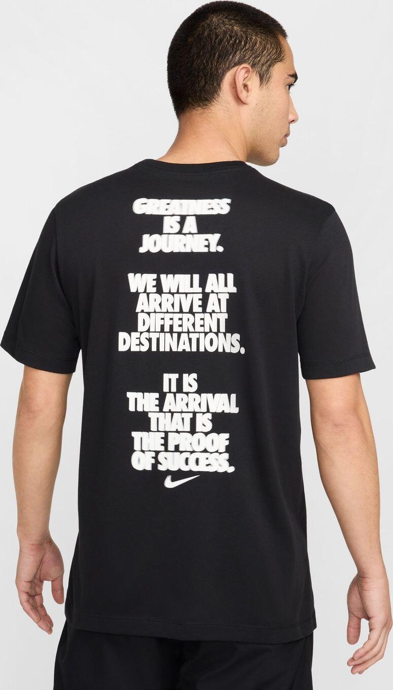Maglietta Nike Dri-Fit Verbiage Nero Uomo 2/4
