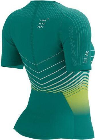 Maillot Manches Courtes Compressport Tri Postural Aero SS W Vert 3/7