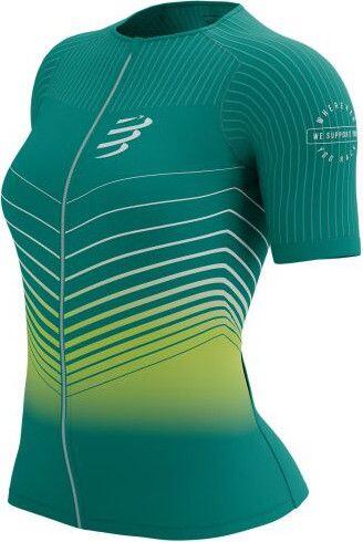 Maillot Manches Courtes Compressport Tri Postural Aero SS W Vert 2/7