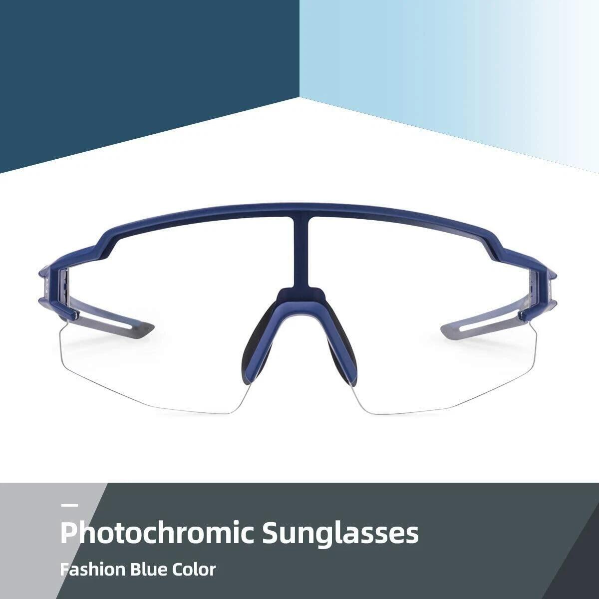 ROCKBROS photochromatische UV400 Sport-Sonnenbrille 3/7